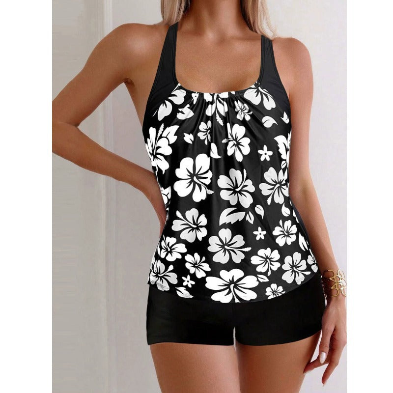 Split swimsuit set for women