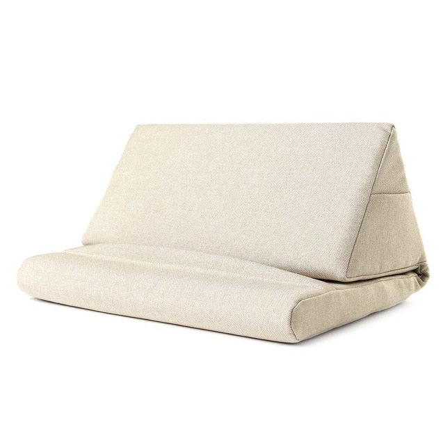 Multifunctional Foam Laptop and Tablet Cushion - Lap Desk, Cooler, iPad and Tablet Stand with Storage Pocket