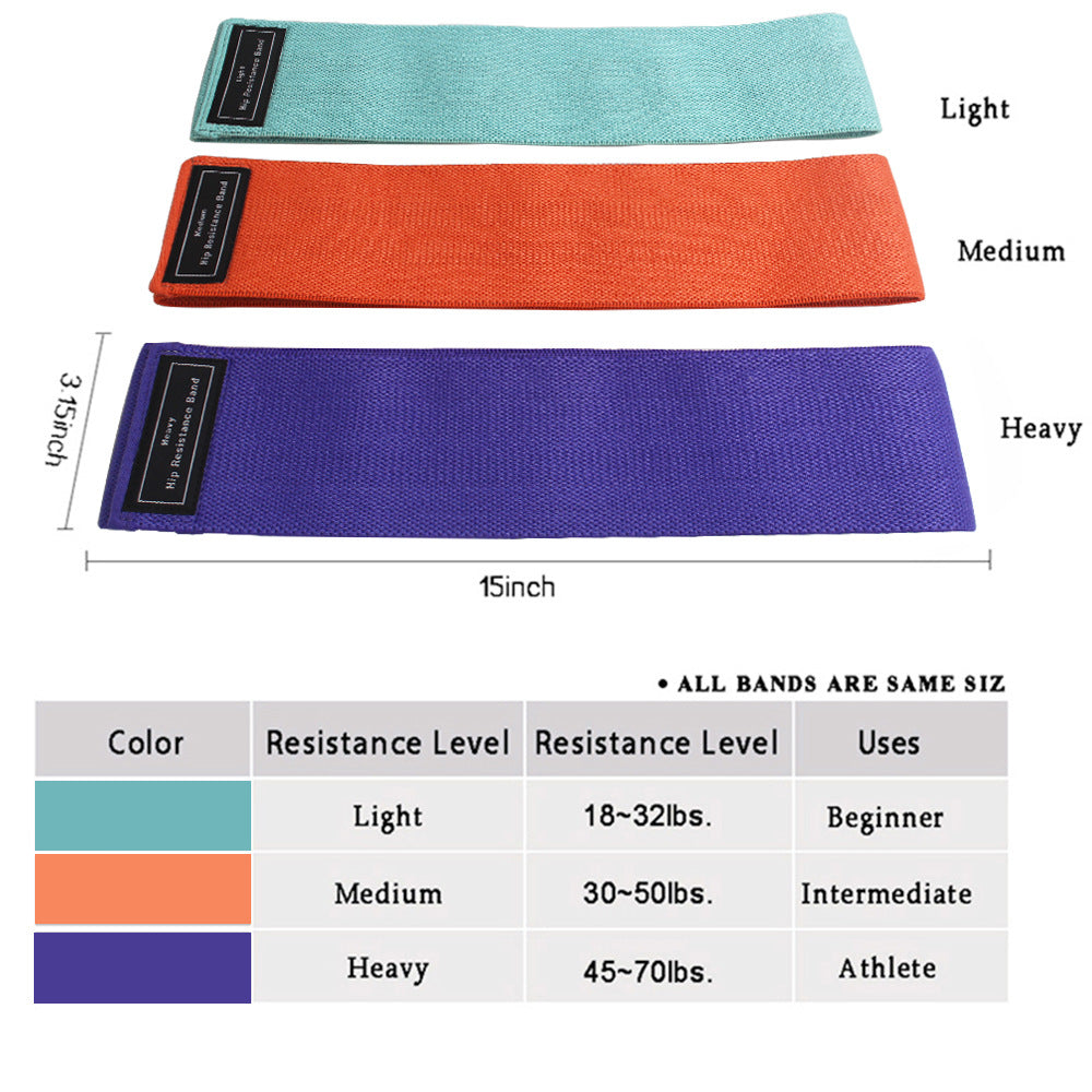 13.97/27.94 USD ceinture de tension, ceinture de résistance, ceinture d'étirement pour le fitness, squat, cercle pour les hanches et le yoga