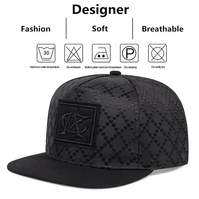 17,72 USD - Casquette brodée tendance CA pour hommes et femmes, ajustable, style hip-hop, casquette de baseball unisexe adulte, chapeau de soleil d'extérieur, casquette snapback