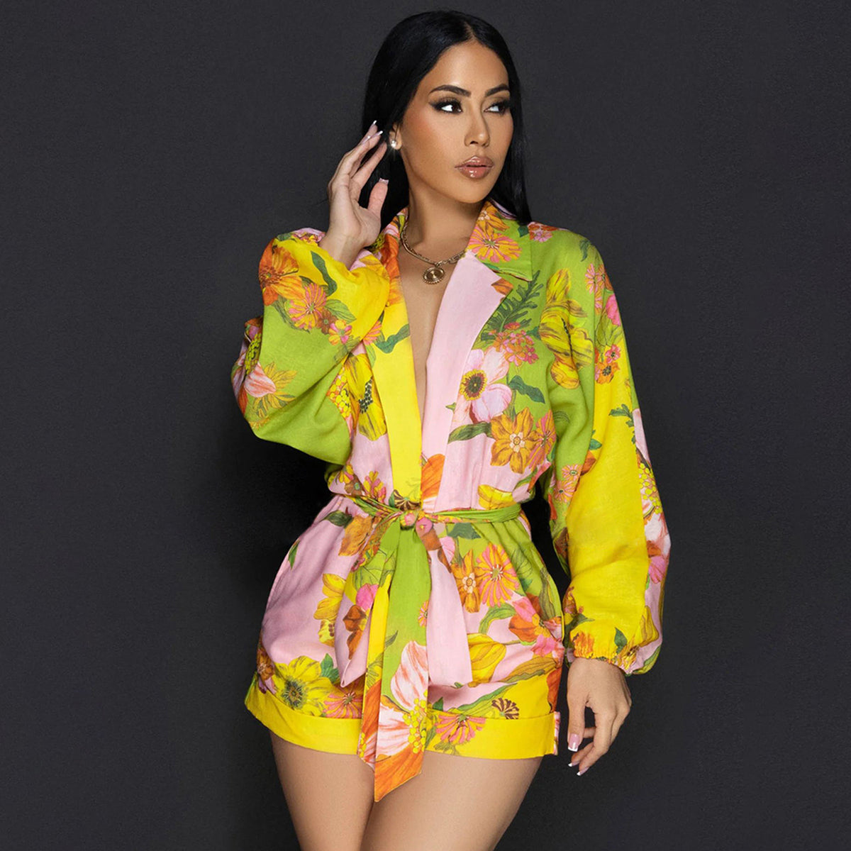 Long sleeved jumpsuit for women
