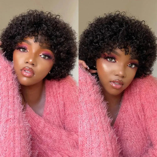 Afro curly hair
