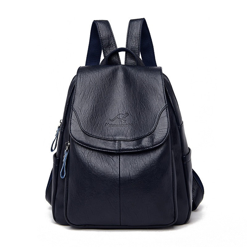 $23.29 - Fashionable backpack for women, ideal for travel and students.