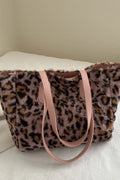 13.97 USD Sac fourre-tout léopard duveteux