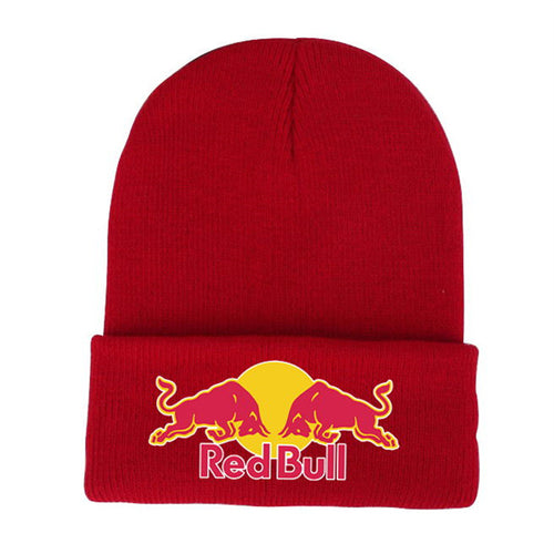 Gorro de lana con letras, unisex, estilo jersey, protección para las orejas, resistente al viento.