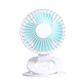 Nouveau ventilateur à pince, mini ventilateur de bureau USB, petit ventilateur rechargeable pour dortoir, voiture ou maison, cadeau