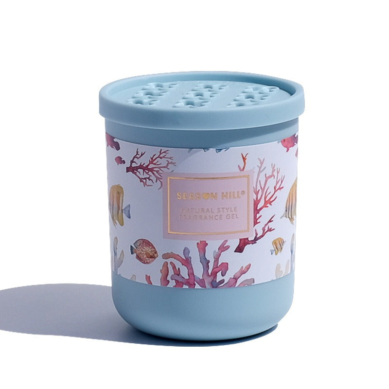 Solid Flameless Car Fragrance Balm, Aromatherapy, Bathroom and Toilet Air Freshener, Creative Car Incense