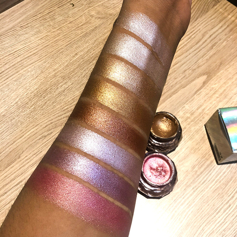 14,90 USD - Highlighter, Gel illuminateur visage et corps Pudaier Jelly Gel, fard à paupières sirène