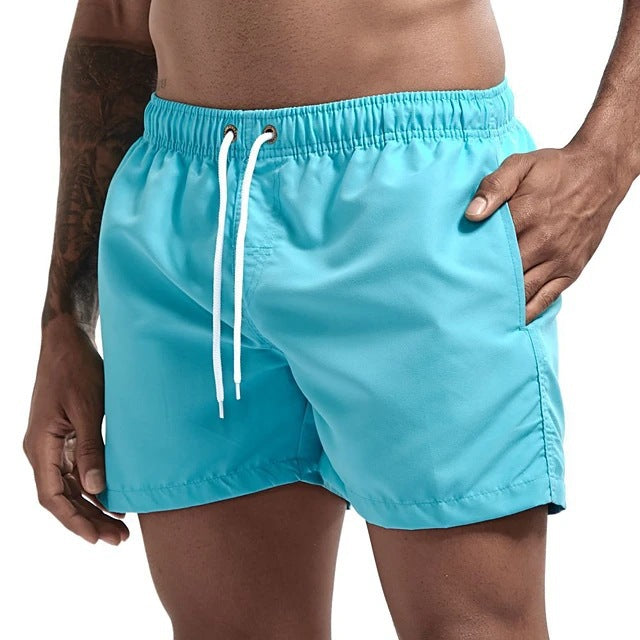 16.88 USD Short décontracté pour homme, pantalon cinq-quarts aux couleurs bonbon
