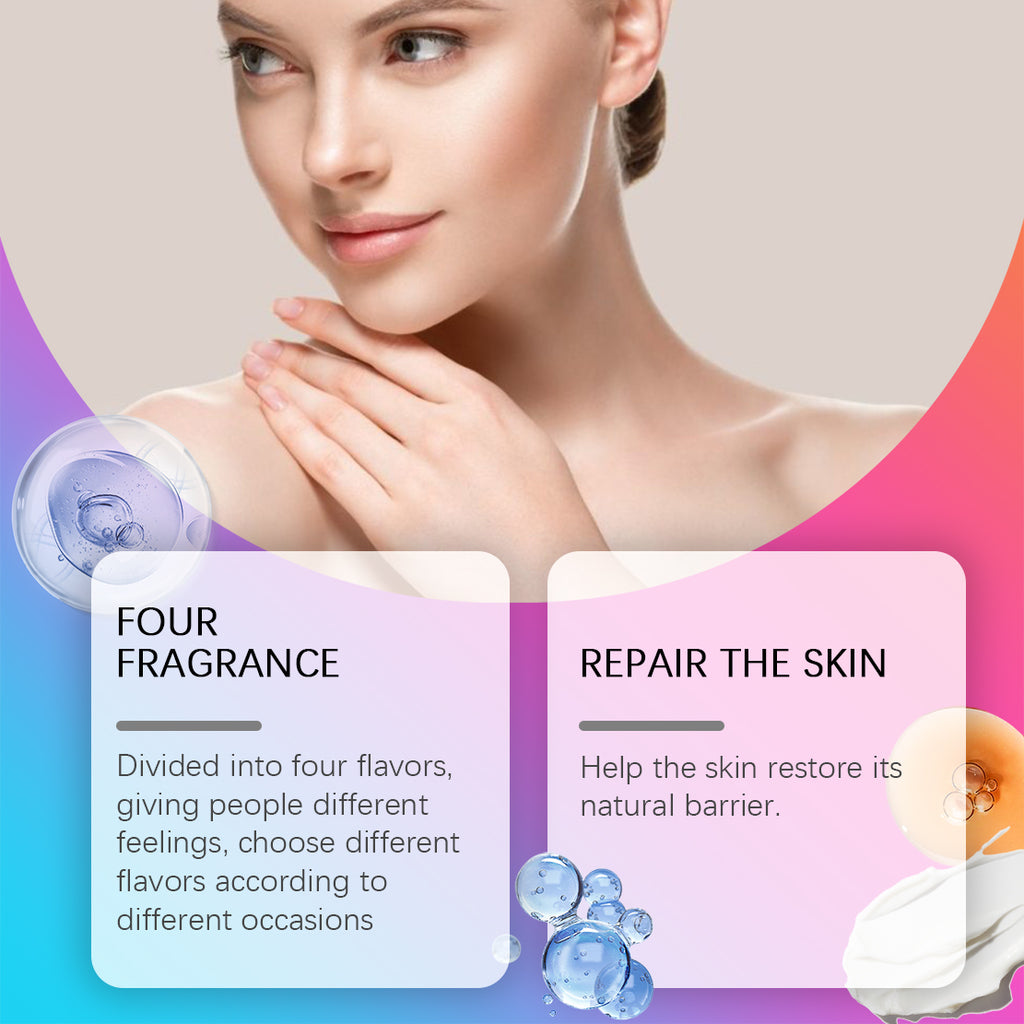 25,52 USD - Coffret de soins corporels parfumés, déodorant en spray et lait corporel pour un parfum de fête qui dure.