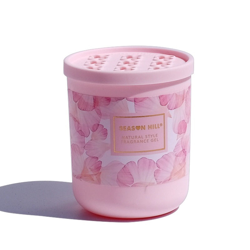 Solid Flameless Car Fragrance Balm, Aromatherapy, Bathroom and Toilet Air Freshener, Creative Car Incense