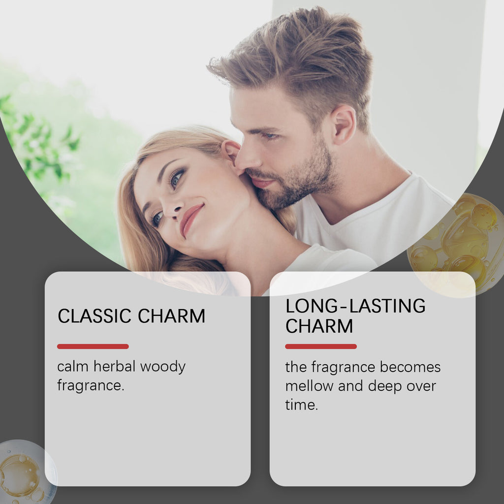 $18.63 - Roxelis Sandalwood Eau de Cologne, romantic fragrance, exudes charm, intimate atmosphere, fresh and long-lasting scent, travel size.