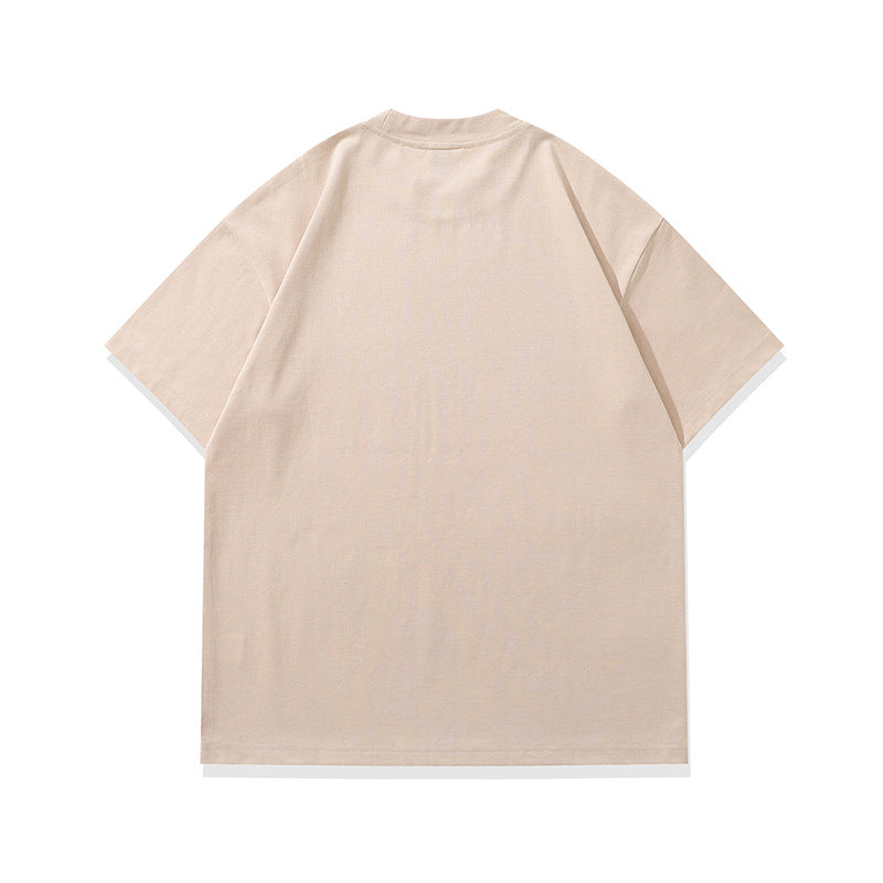 25.61 USD T-shirt à imprimé dessin animé pour couple, manches courtes, coupe ample, homme