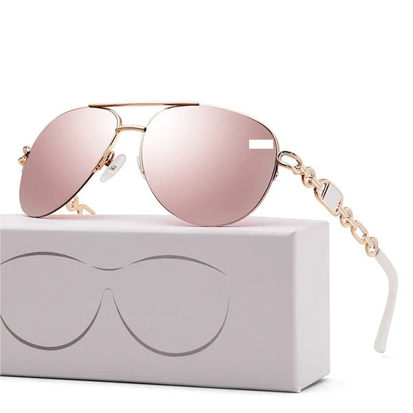 $12.79 - Women's sunglasses, gradient lenses, metal frame
