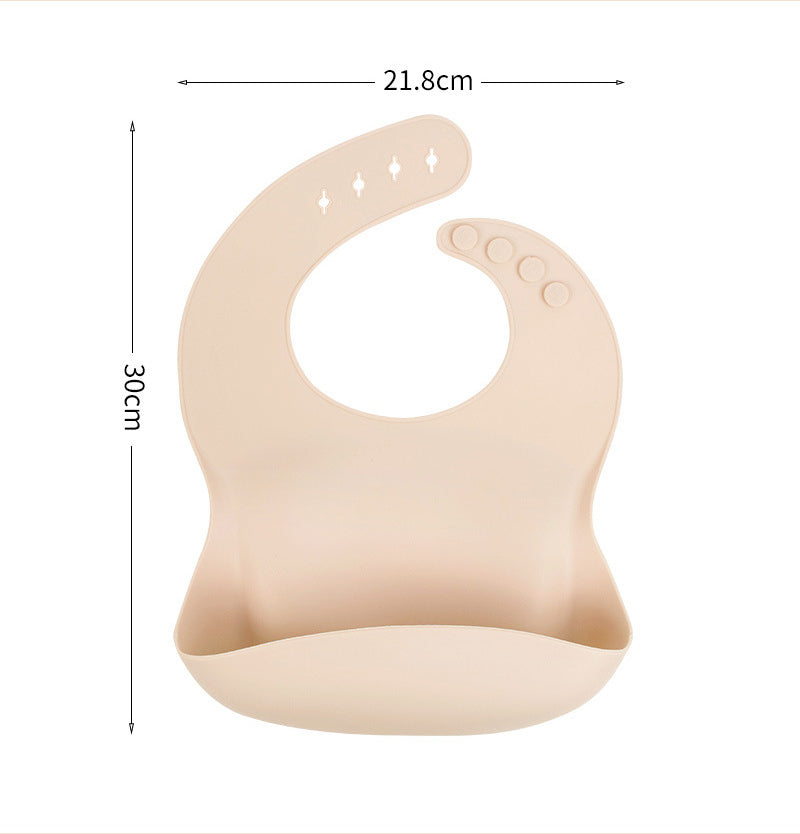 16.37 USD Bavoir sac à riz pour bébé, serviette anti-salive pour bébé, sac buccal imperméable, sans lavage et résistant aux huiles
