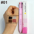 $8.14/11.98 - 4-in-1 Waterproof Eyebrow Pencil, for defining and shaping brows. Long-lasting, eyeliner and brow highlighter. Cosmetic makeup tool.