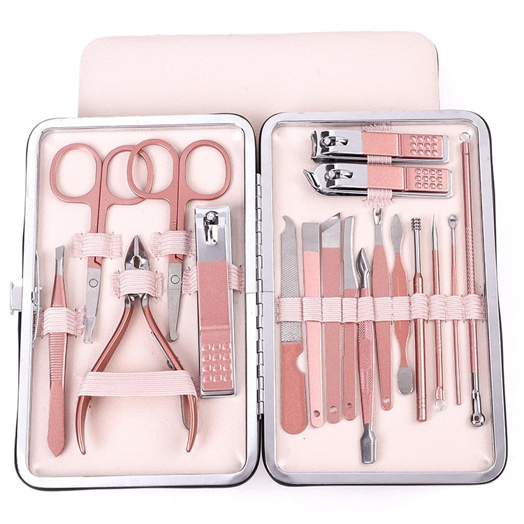 Juego de tijeras, cortaúñas, alicates para cutículas muertas, cortaúñas, cuchillo de pedicura, herramienta para uñas inflamadas