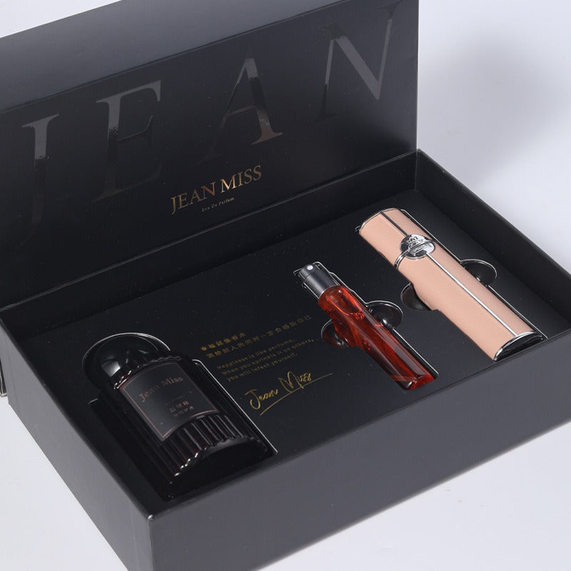 26,78 USD - Coffret de parfum Gulong pour homme, parfum longue durée, parfum Small City Yi pour femme, coffret cadeau
