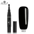 15.12 USD - Saviland 3-in-1 New Gel Nail Polish Pen: Glitter, Easy Application, 60 Colors, UV Hybrid Gel Polish, Easy to Use.