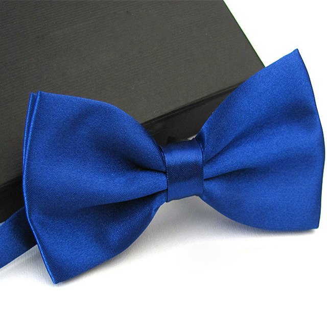 12.43 USD Nœud papillon homme, 1 pièce, style classique, en satin, idéal pour smoking, mariage ou soirée. Motif papillon ajustable.