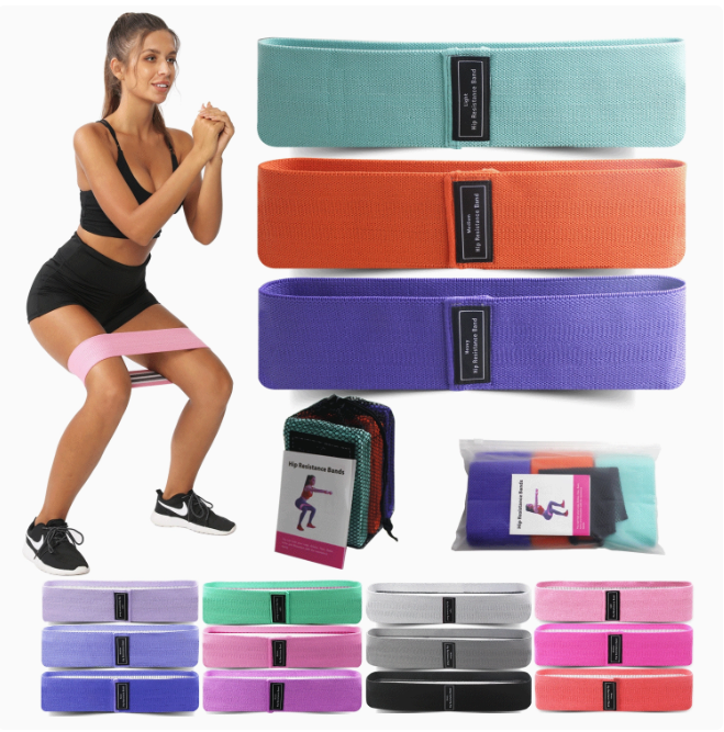 13.97/27.94 USD ceinture de tension, ceinture de résistance, ceinture d'étirement pour le fitness, squat, cercle pour les hanches et le yoga