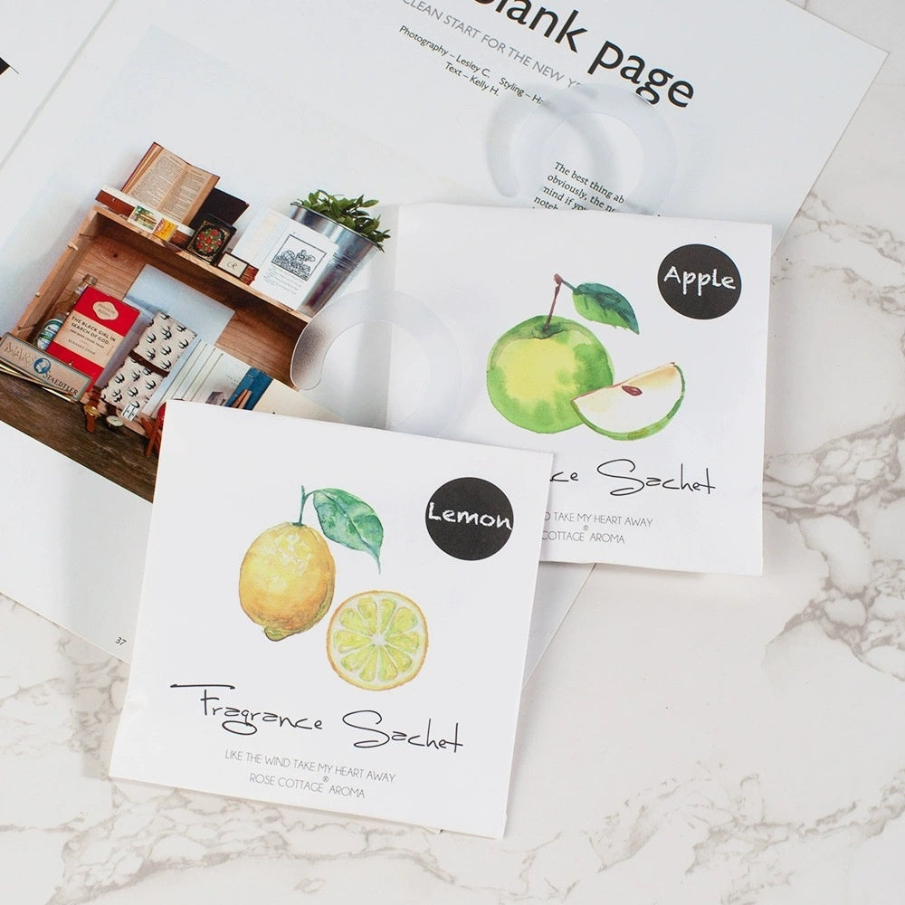 8,13 USD - Sachet en papier parfumé aux fruits pour la désodorisation des dortoirs, des maisons, des armoires, des chaussures et des boîtes à vêtements, élimination des odeurs et diffusion du parfum