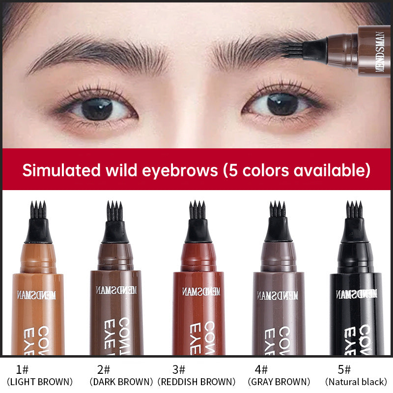 14.97 USD Crayon à sourcils liquide longue tenue 5 couleurs, waterproof, pour microblading et tatouage. Crayon à sourcils à pointe fourchue.