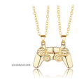 16,88 USD - Collier magnétique pour couple, poignée de console de jeux, collier en pierre de magnétite, cadeau pour homme et femme