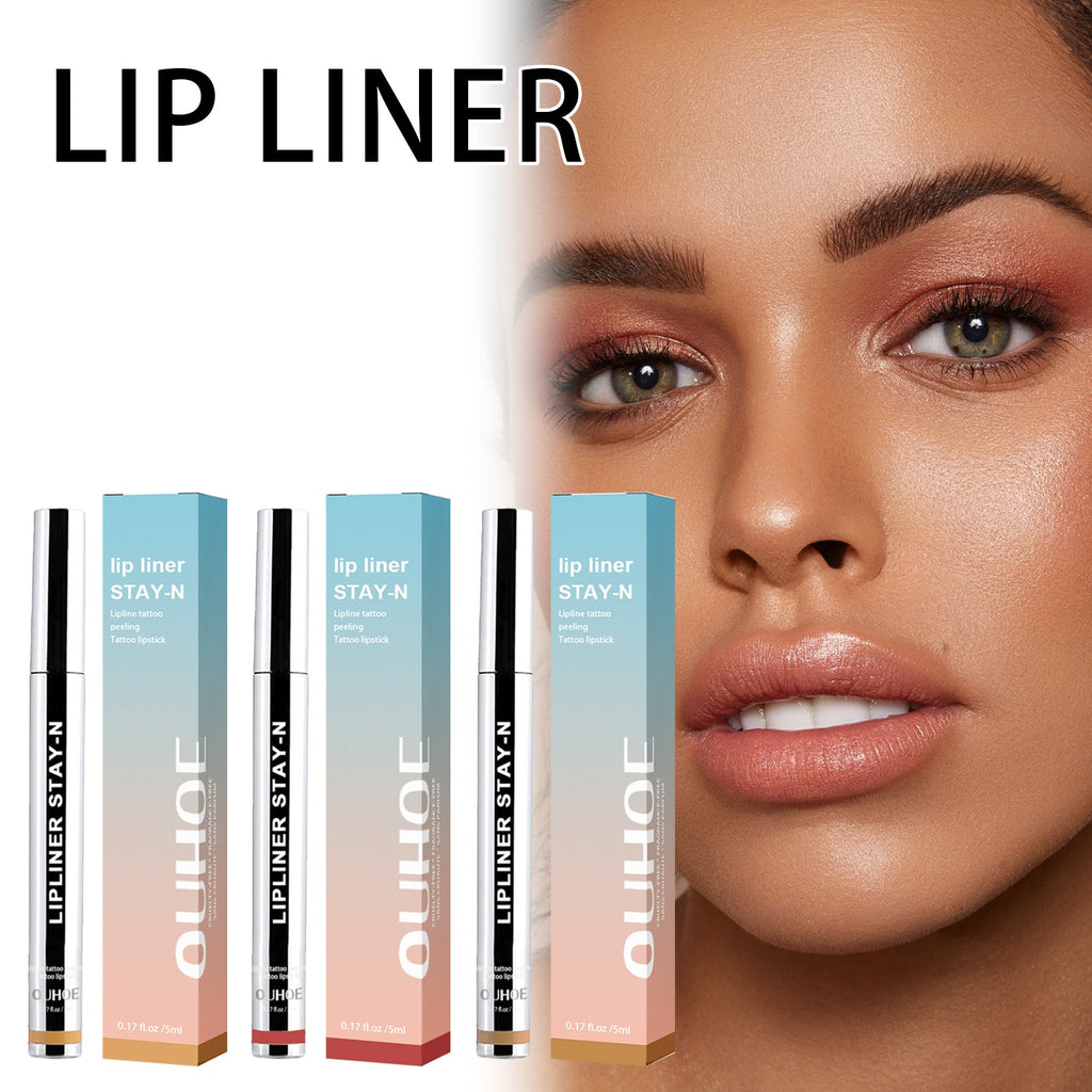 15,12 USD - Crayon à lèvres sexy, waterproof, contour des lèvres, rouge à lèvres teinté, repulpant, contouring, maquillage féminin