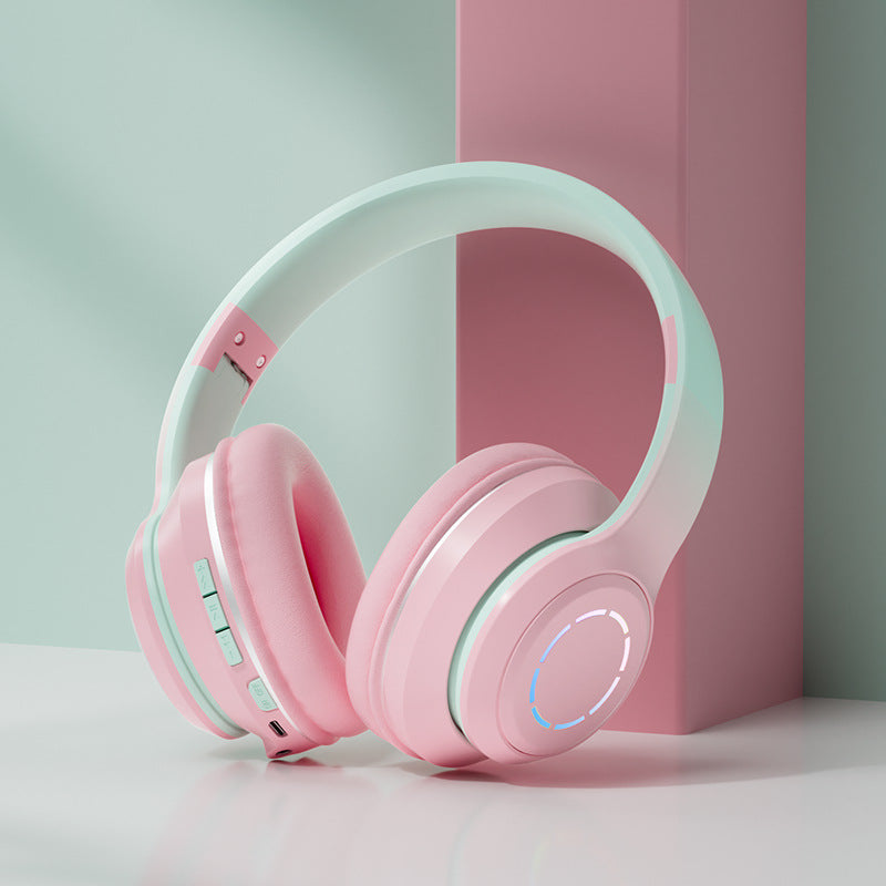 $23.29 - Gradient Bluetooth Earphones, Foldable In-Ear Headphones