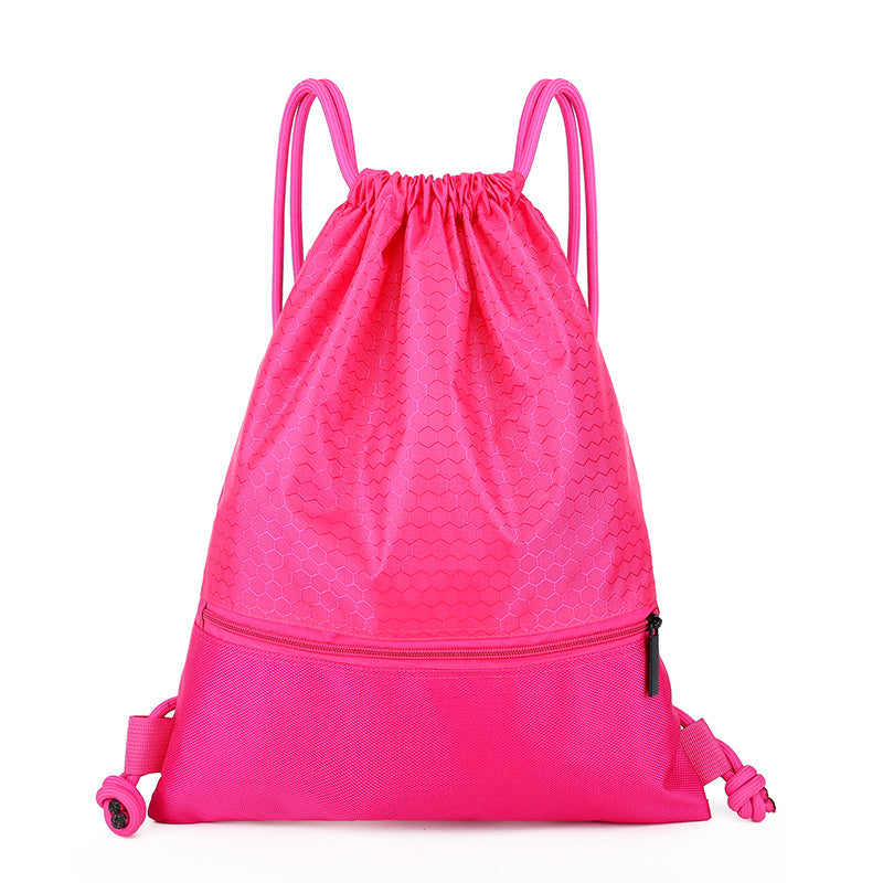 USD 15.14 - Outdoor Sport Fitness Waterproof Drawstring Backpack for Men and Women