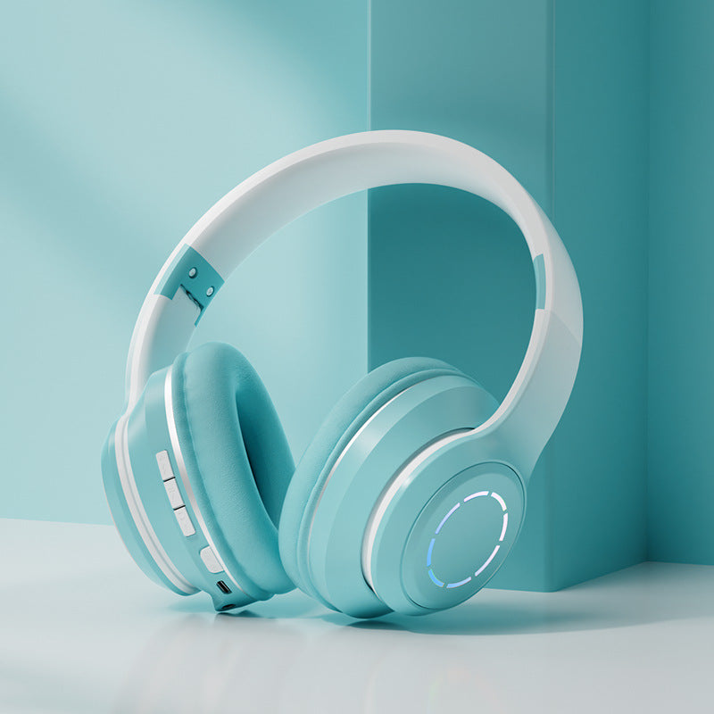 $23.29 - Gradient Bluetooth Earphones, Foldable In-Ear Headphones