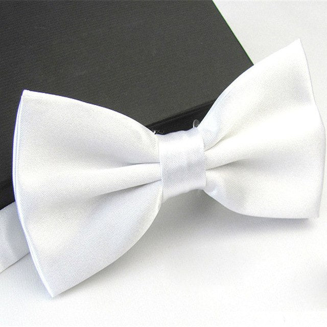 12.43 USD Nœud papillon homme, 1 pièce, style classique, en satin, idéal pour smoking, mariage ou soirée. Motif papillon ajustable.