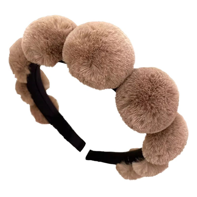 15,12 USD - serre-tête rétro en peluche pour femmes, bandeau de compression, accessoires