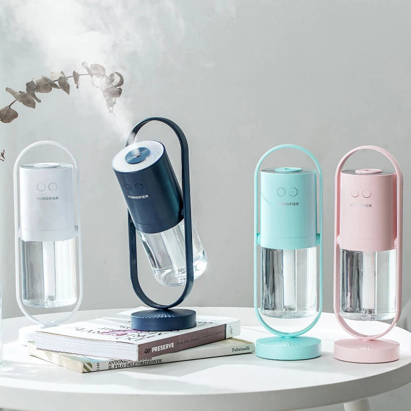 23.28 USD Mini veilleuse atomiseur USB avec projecteur et lampe colorée pour chambre à coucher